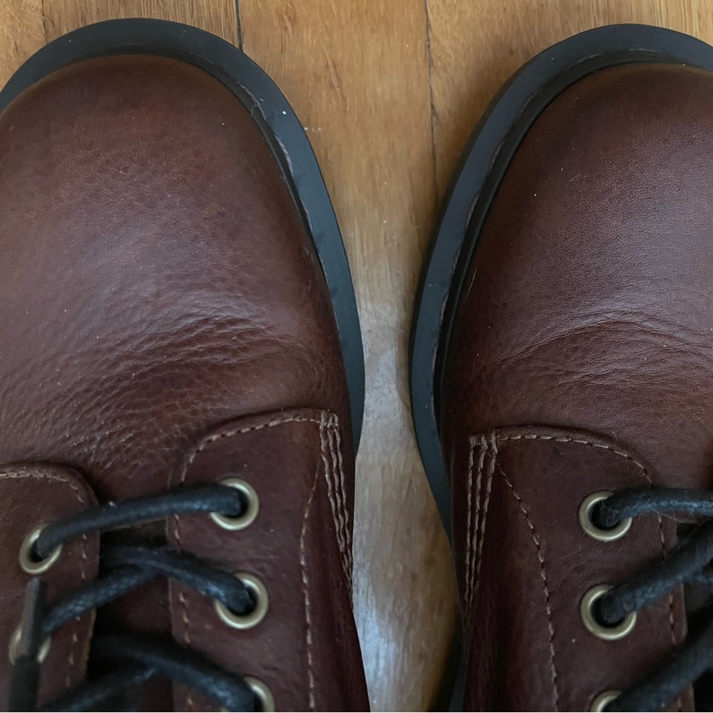 Dr. Martens 1460 Pascal Brown Leather Boots – Unisex size 9 women’s 8 men’s - Picture 4 of 6